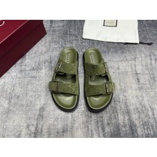 구찌 신규 그린 캐주얼 슬리퍼 001-228112