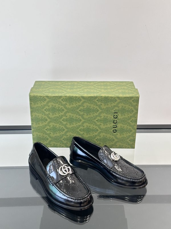Gucci 남성 수입 가죽 캐주얼 구두 001-228125