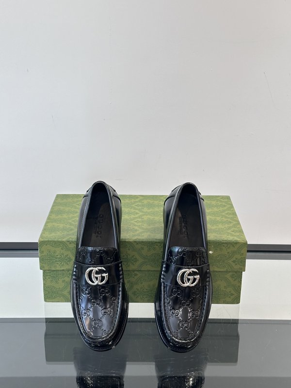 Gucci 남성 수입 가죽 캐주얼 구두 001-228125