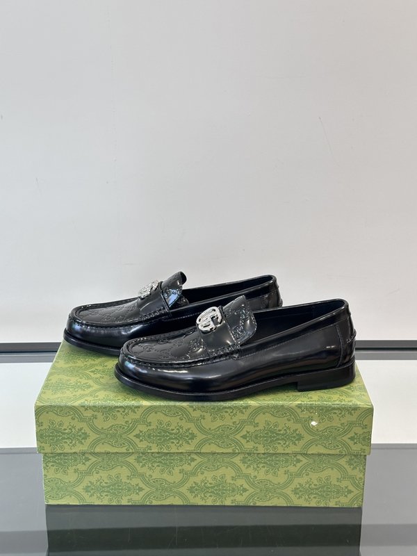 Gucci 남성 수입 가죽 캐주얼 구두 001-228125