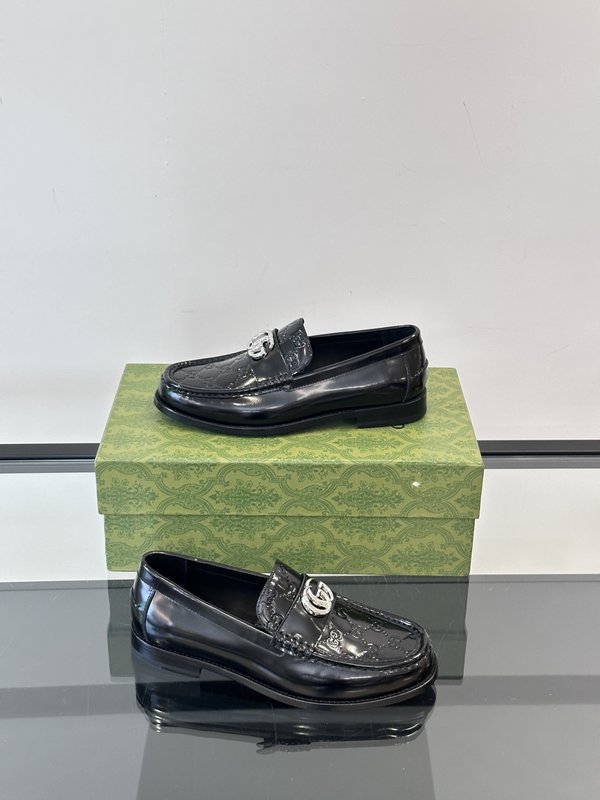 Gucci 남성 수입 가죽 캐주얼 구두 001-228125