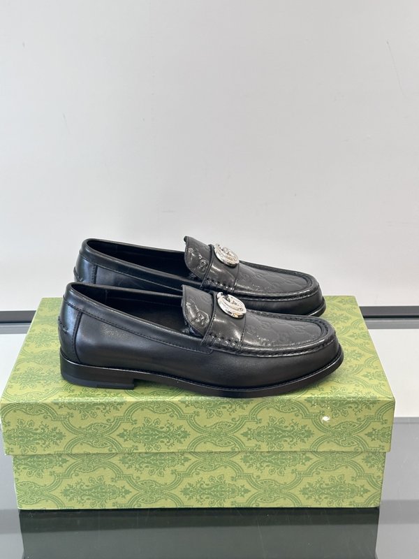 Gucci 진피 남성 캐주얼 구두 001-228127