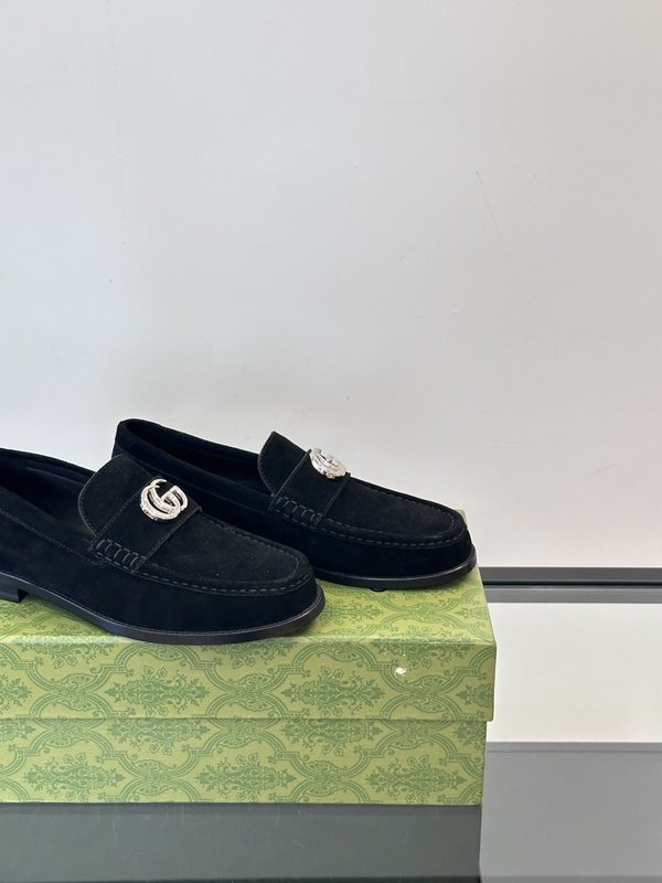 Gucci 남성 고급 가죽 캐주얼 구두 001-228128