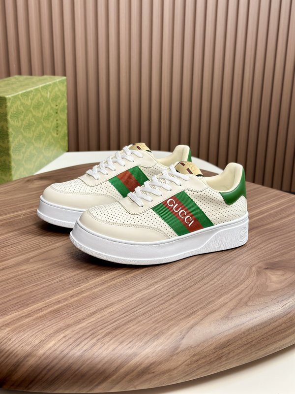 Gucci 구치 나파 송아지 가죽 자수 운동화 001-228137