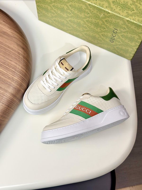 Gucci 구치 나파 송아지 가죽 자수 운동화 001-228137