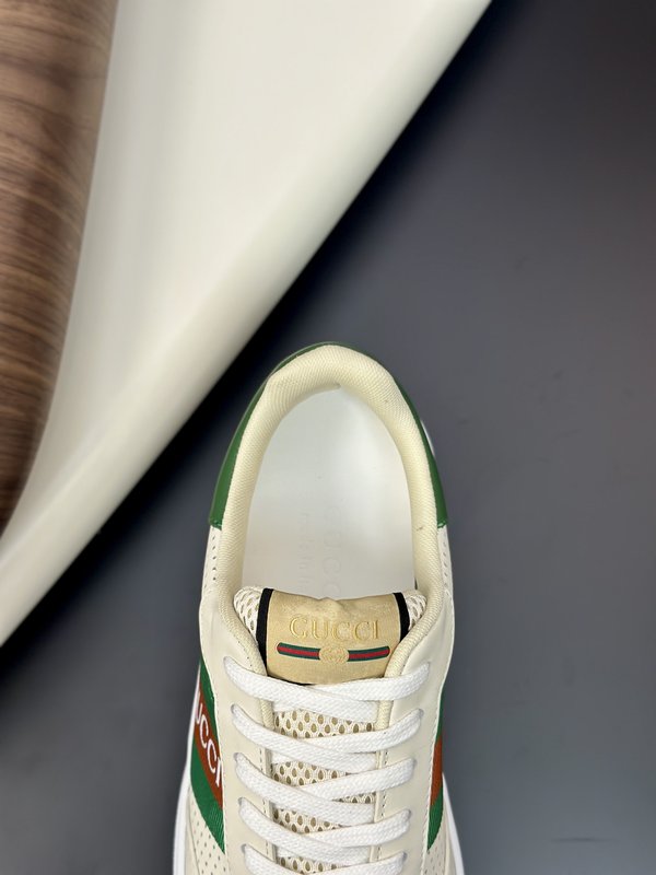 Gucci 구치 나파 송아지 가죽 자수 운동화 001-228137