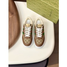 Gucci 구치 가죽 자수 캐주얼 스니커즈 001-228144