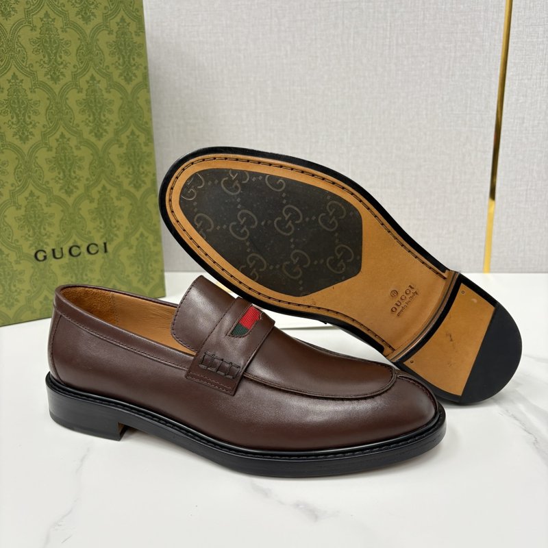 GUCCI 남성 심플 Jordaan 로퍼 구두 001-228171