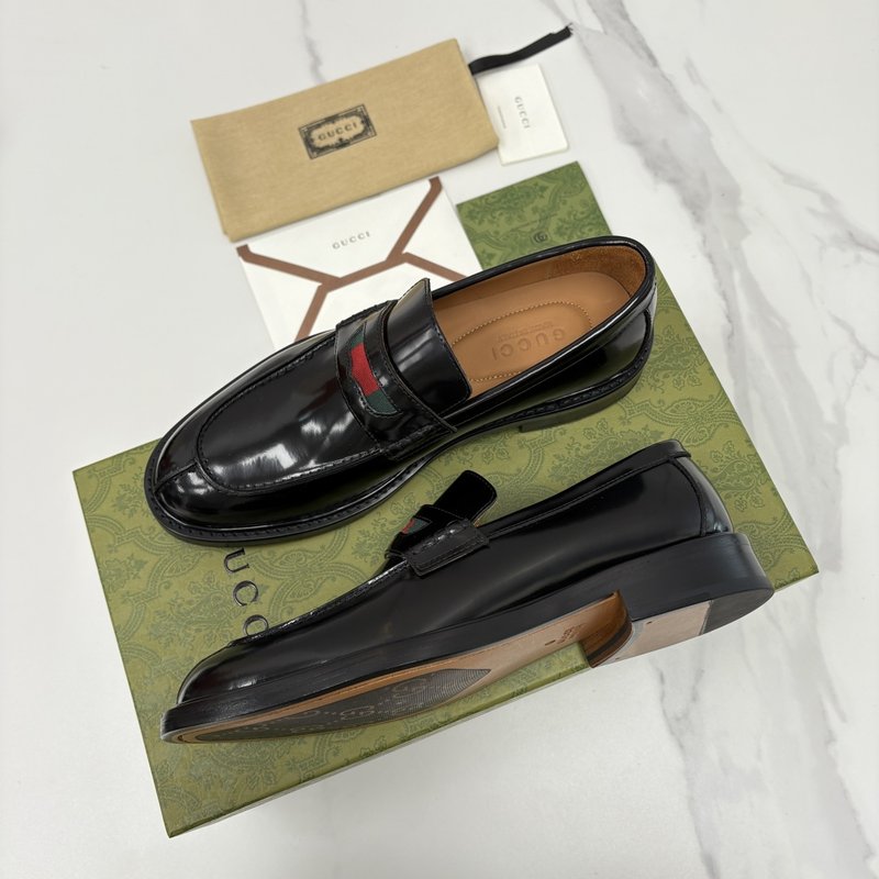 GUCCI 남성 Jordaan 심플 로퍼 구두 001-228173