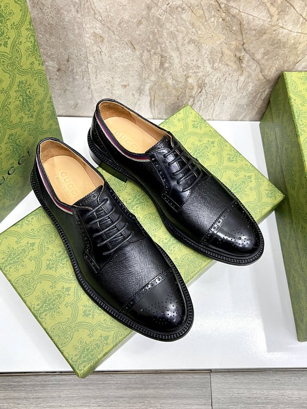 GUCCI 웹 스트라이프 더블 G 로퍼 001-228178