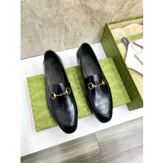 GUCCI 더블 G 스트랩 가죽 로퍼 001-228199