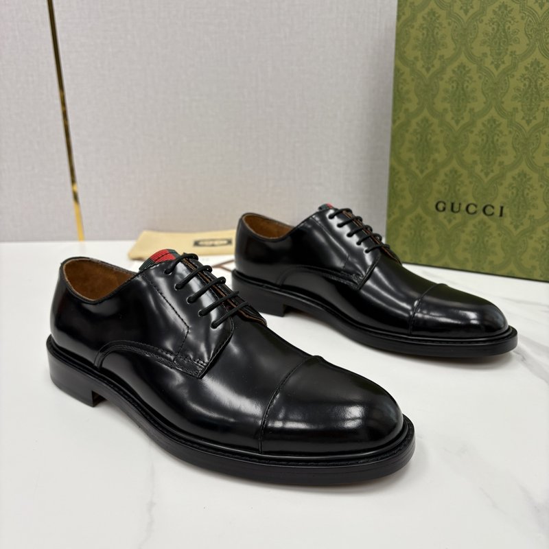 GUCCI 남성 클래식 웹팅 정장 구두 001-228202
