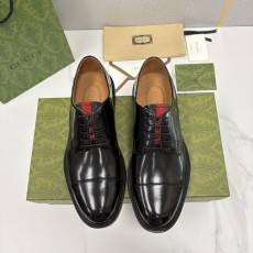 GUCCI 남성 클래식 웹팅 정장 구두 001-228202