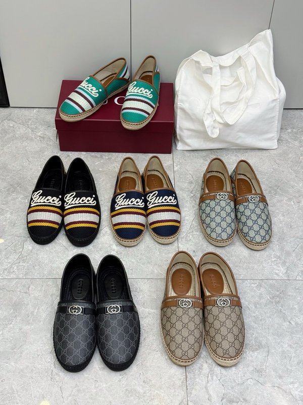 GUCCI 이탈리아 수입 스웨이드 에스파드릴 001-228217