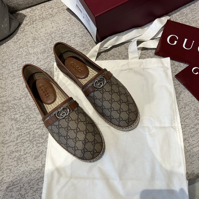 GUCCI 구치 25 년형 클래식 체크 캐주얼 슈즈 001-228219