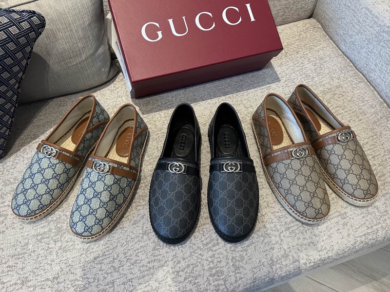 GUCCI 구치 25 년형 클래식 체크 캐주얼 슈즈 001-228219
