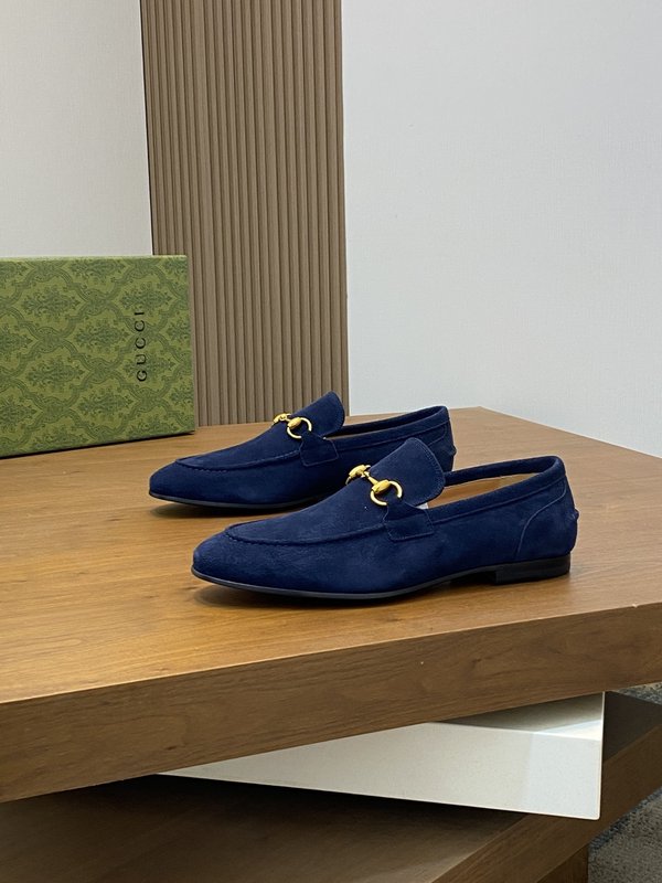 GUCCI 구찌 오리지널 소가죽 가죽바닥 로퍼슈즈 001-228237