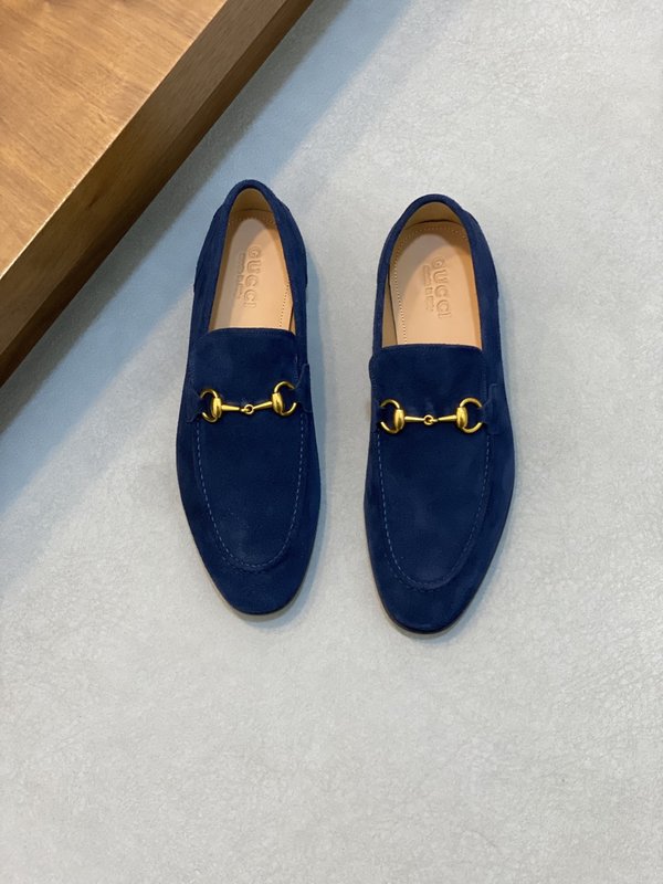 GUCCI 구찌 오리지널 소가죽 가죽바닥 로퍼슈즈 001-228237