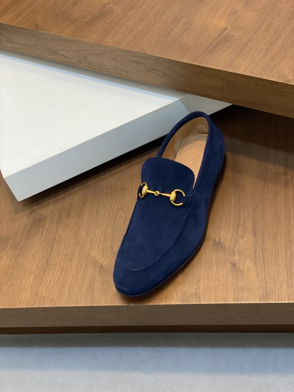 GUCCI 구찌 오리지널 소가죽 가죽바닥 로퍼슈즈 001-228237