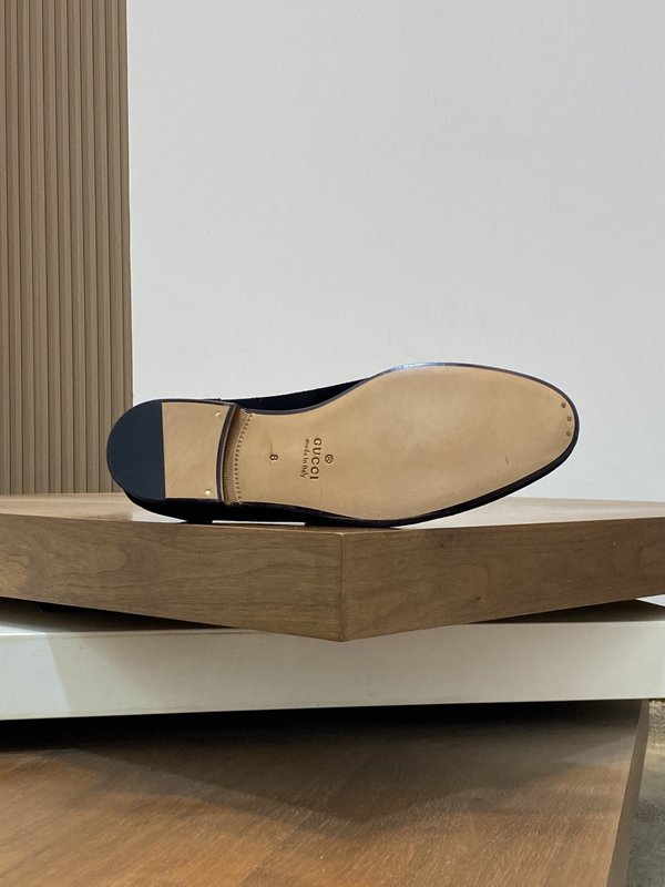 GUCCI 구찌 오리지널 소가죽 가죽바닥 로퍼 001-228241