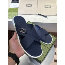 GUCCI 남성 크로스 인터로킹 더블 G 샌들 001-228247