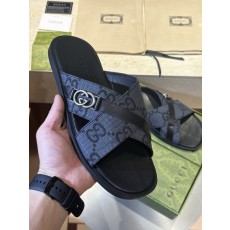 GUCCI 남성 2026 신상 교차 샌들 001-228260