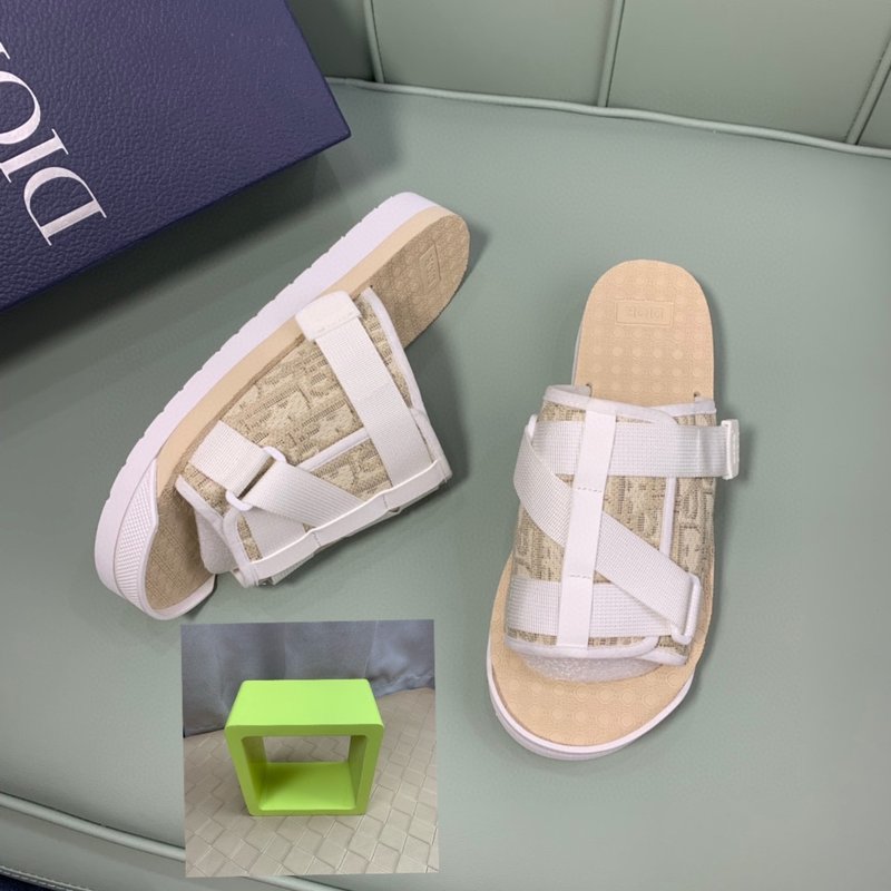 Dior 남성 소가죽 프린트 샌들 001-228266