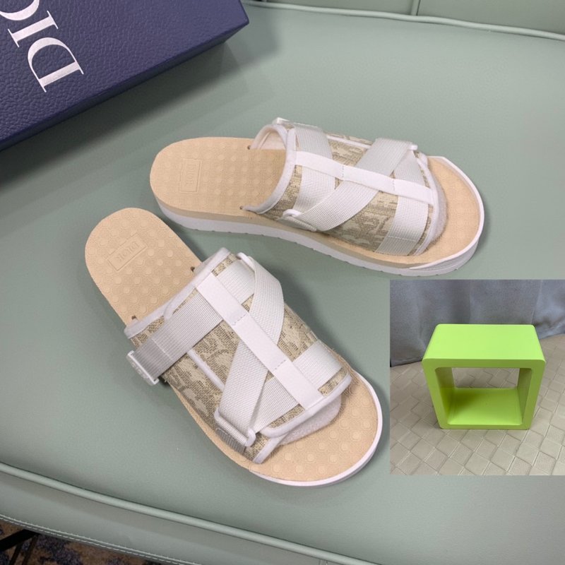 Dior 남성 소가죽 프린트 샌들 001-228266
