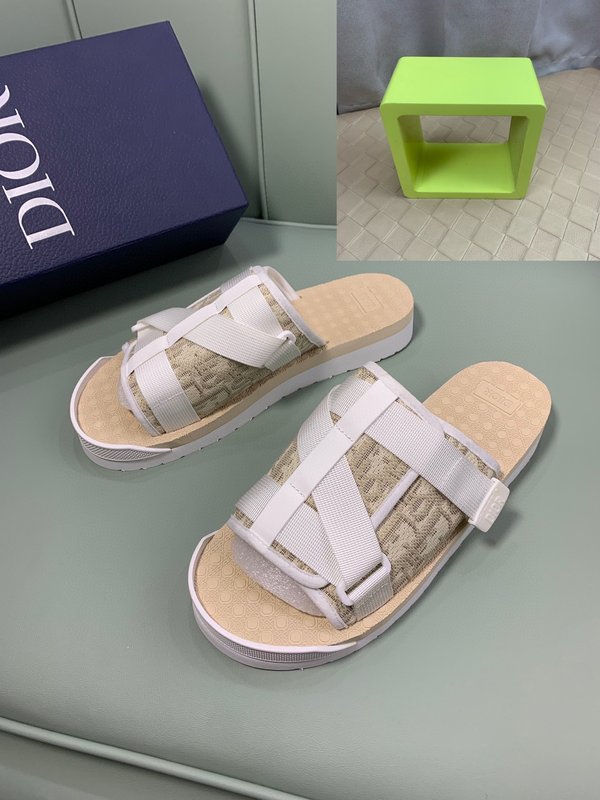 Dior 남성 소가죽 프린트 샌들 001-228266