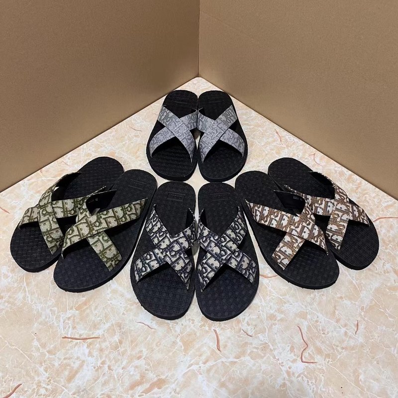 Dior 신상 패션 캐주얼 슬리퍼 001-228269
