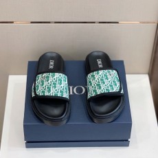 디올 CD 패턴 벨크로 남성 샌들 001-228279