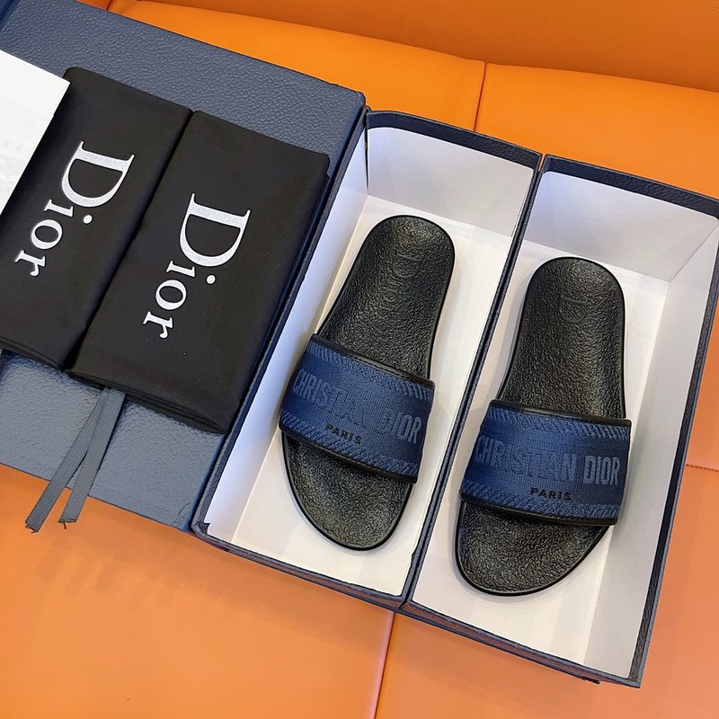 Dior2023ss 남성 소 가죽 슬리퍼 001-228280