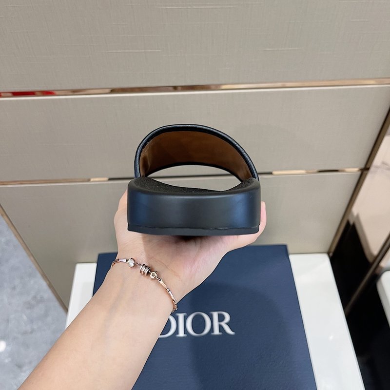 Dior2023ss 남성 소 가죽 슬리퍼 001-228280