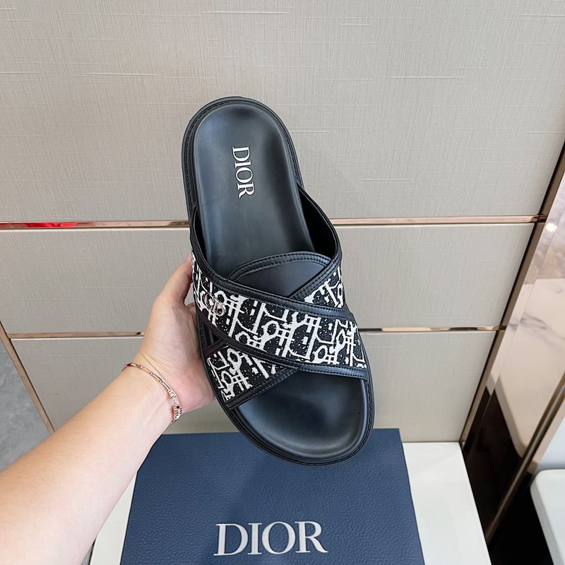 Dior Aqua 남성 CD 패턴 샌들 001-228285