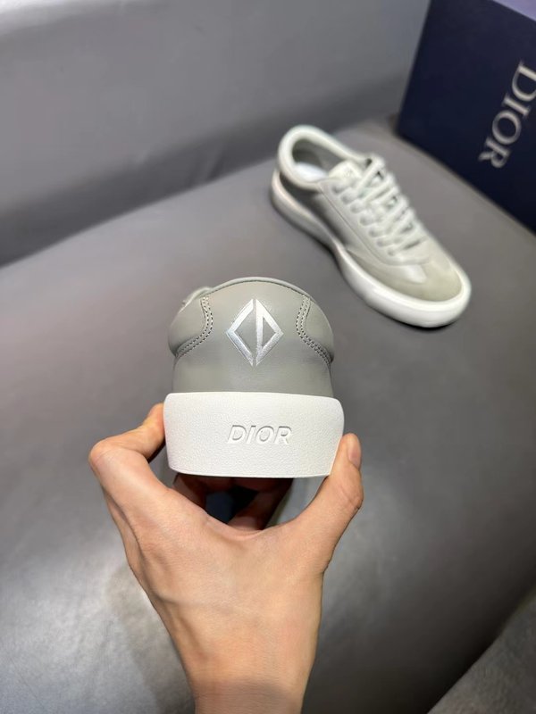 디올 DIOR 레트로 조깅 운동화 가죽 로우탑 001-228289