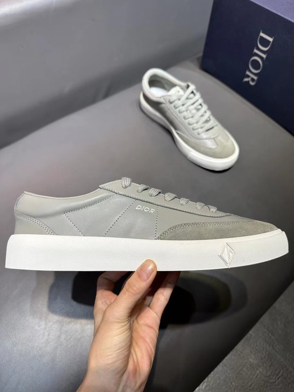디올 DIOR 레트로 조깅 운동화 가죽 로우탑 001-228289