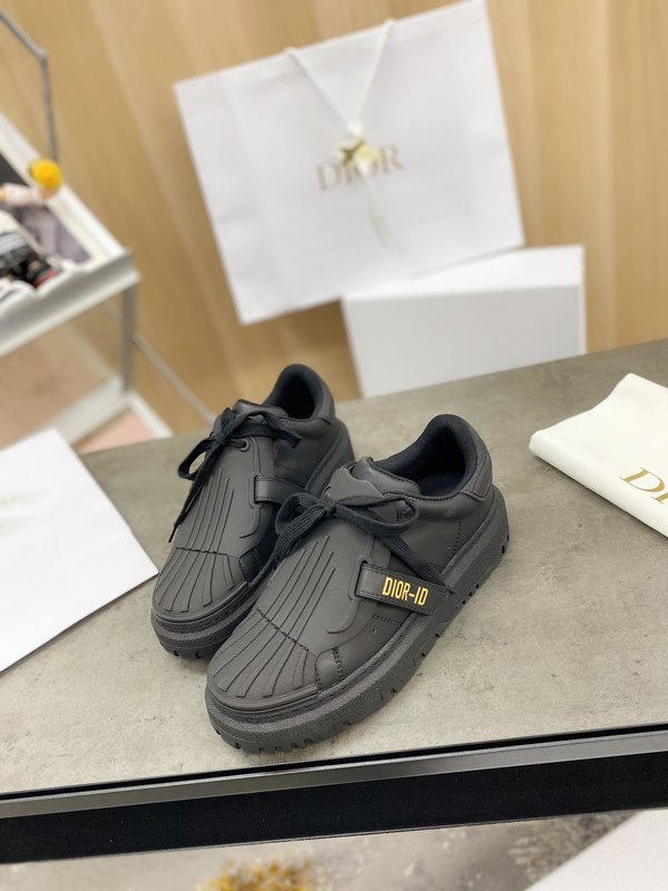 DIOR 커플 클래식 쉘토 캐주얼 슈즈 001-228313