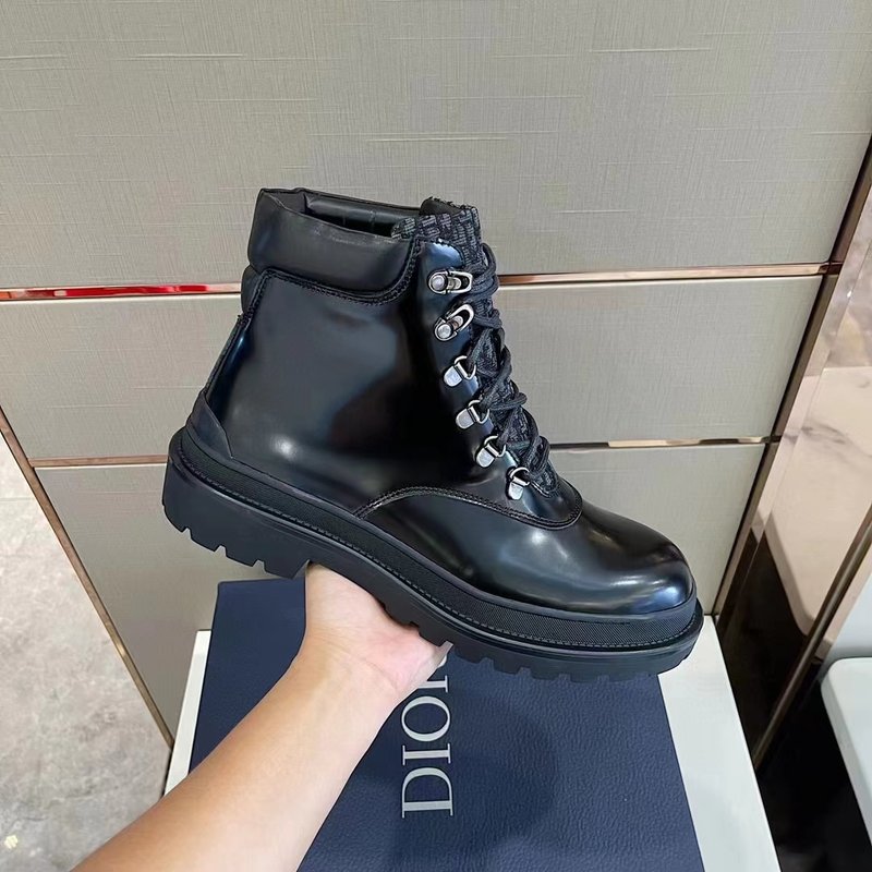 Dior Explorer 남성 군용풍 가죽 부츠 001-228315
