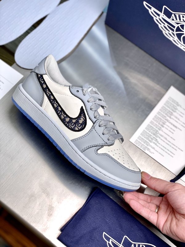 Dior X AJ 1联名 운동화 001-228338