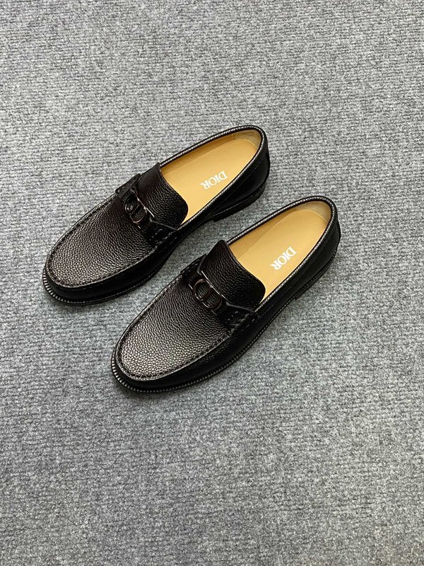 DIOR 디올르 시리즈 진피 바닥 소가죽 구두 001-228340