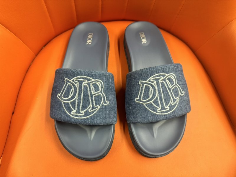 DIOR 디올 신규 자수 슬리퍼 001-228349