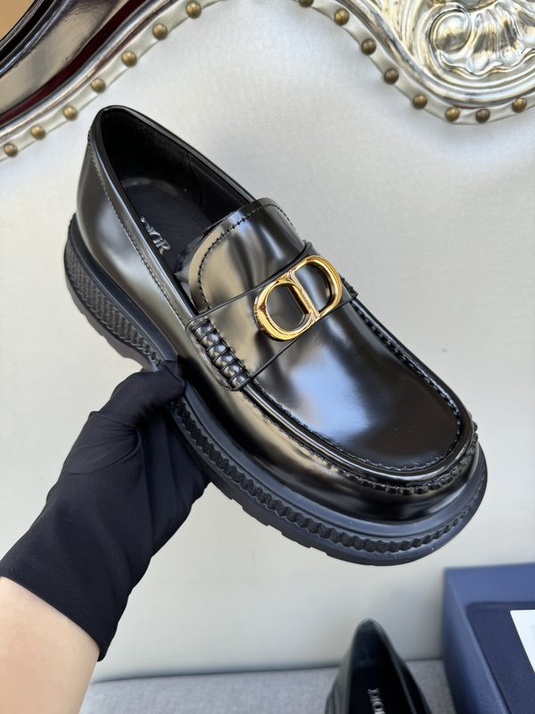 디올 Dior 오리지널 품질 캐주얼 가죽 신발 001-228354