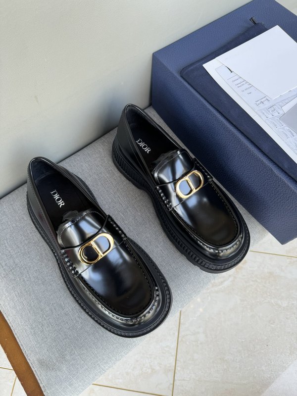 디올 Dior 오리지널 품질 캐주얼 가죽 신발 001-228354