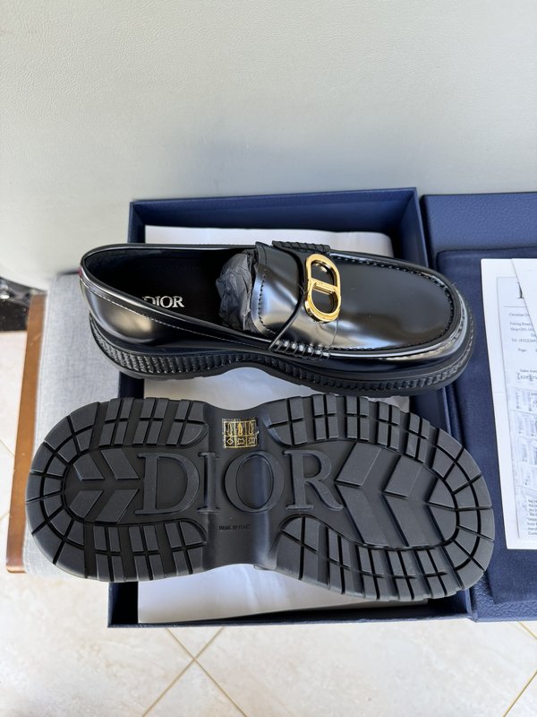 디올 Dior 오리지널 품질 캐주얼 가죽 신발 001-228354