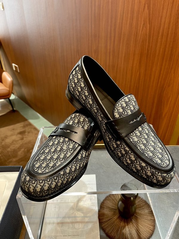 Dior Granville 로퍼 Oblique 프린트 001-228363