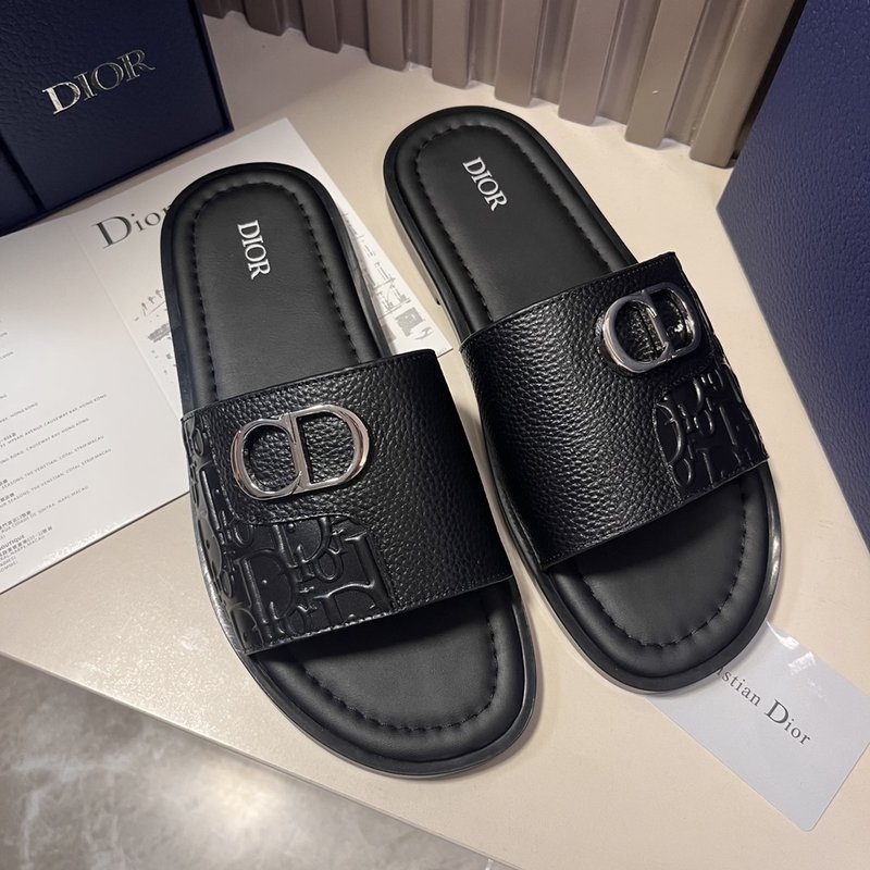 Dior Aqua 실버 CD 버클 샌들 001-228374