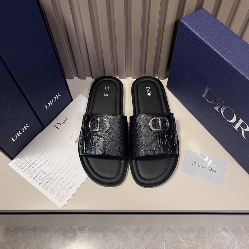 Dior Aqua 실버 CD 버클 샌들 001-228374