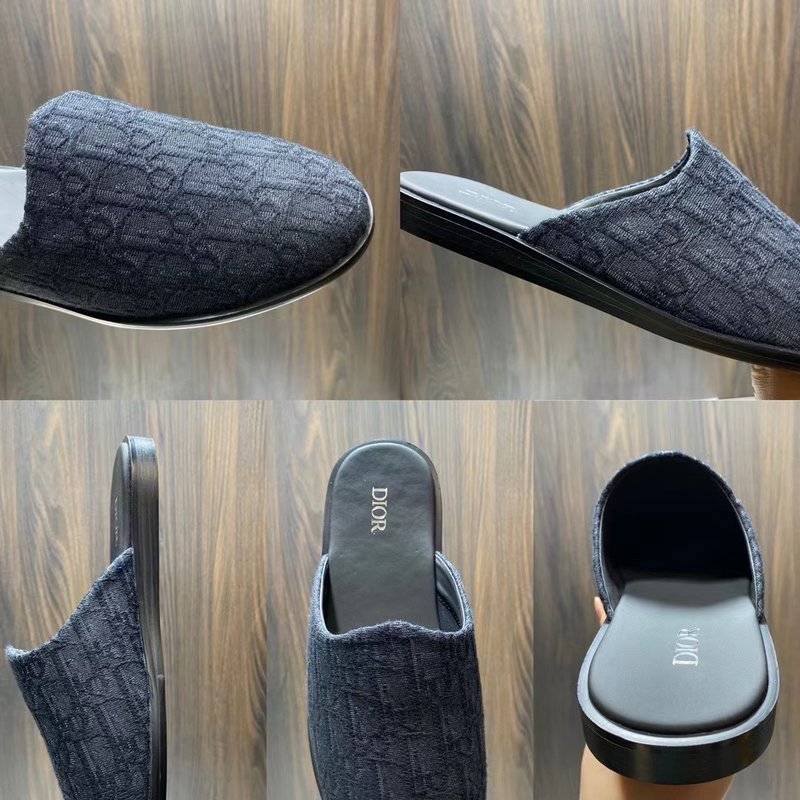 DIOR 디올르 남성 여름 캔버스 슬리퍼 001-228377