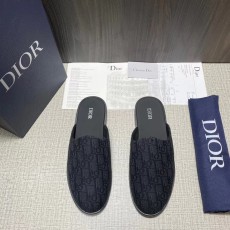 DIOR 디올르 남성 여름 캔버스 슬리퍼 001-228377