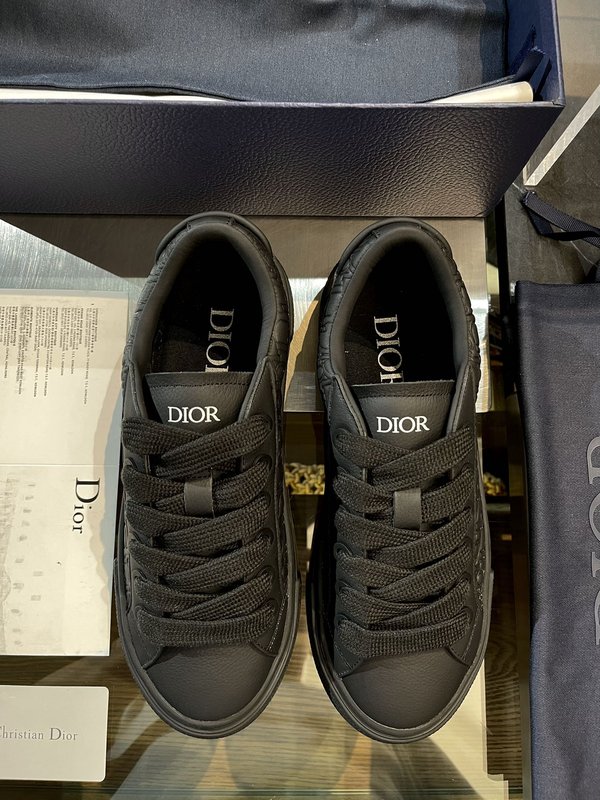 DIOR B33 프린트 소가죽 운동화 001-228387